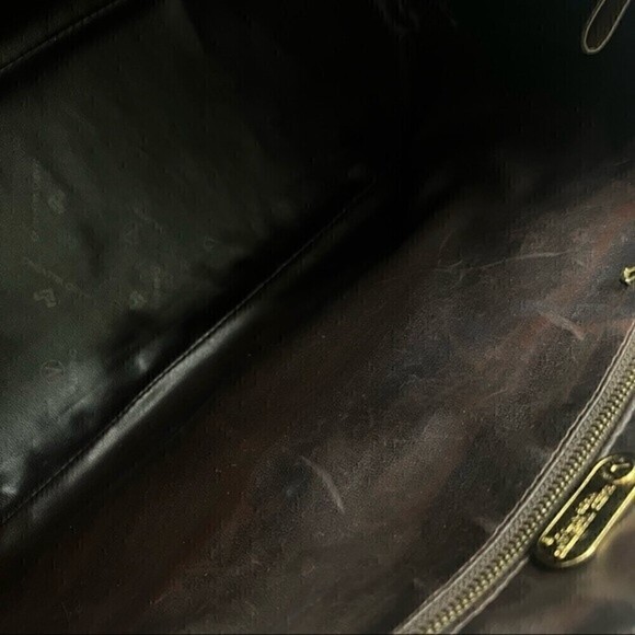 Mario Valentino Brown Satchel Bag - Picture 9 of 16